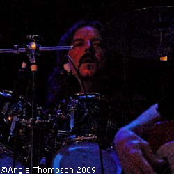 Pete Thompson, drums Angie Thompson 2009